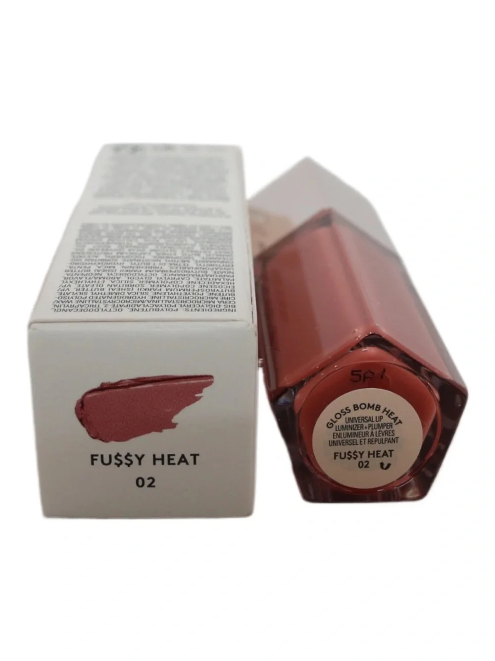 FENTY BEAUTY Gloss Bomb Heat Lip Plumper in Fussy Heat - 0.3 fl oz NIB